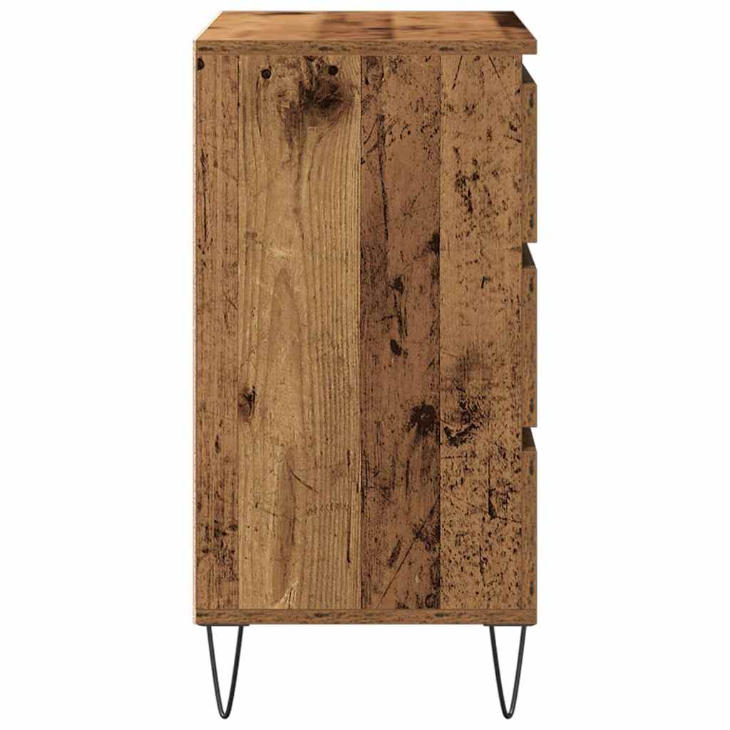 Aparador Madera vieja 60 x 35 x 70 cm Madera de ingeniería