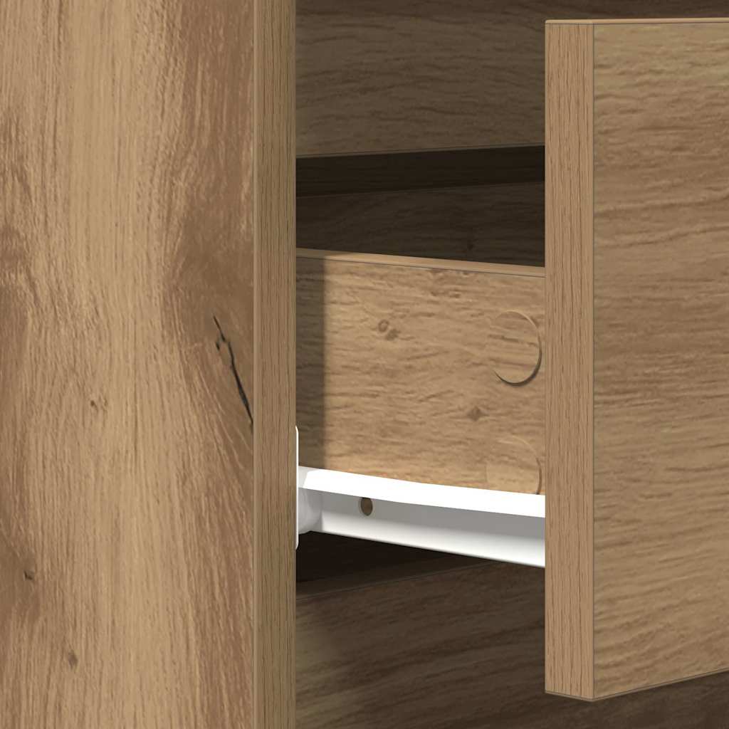 Aparador Roble artesanal 60 x 35 x 70 cm Madera de ingeniería