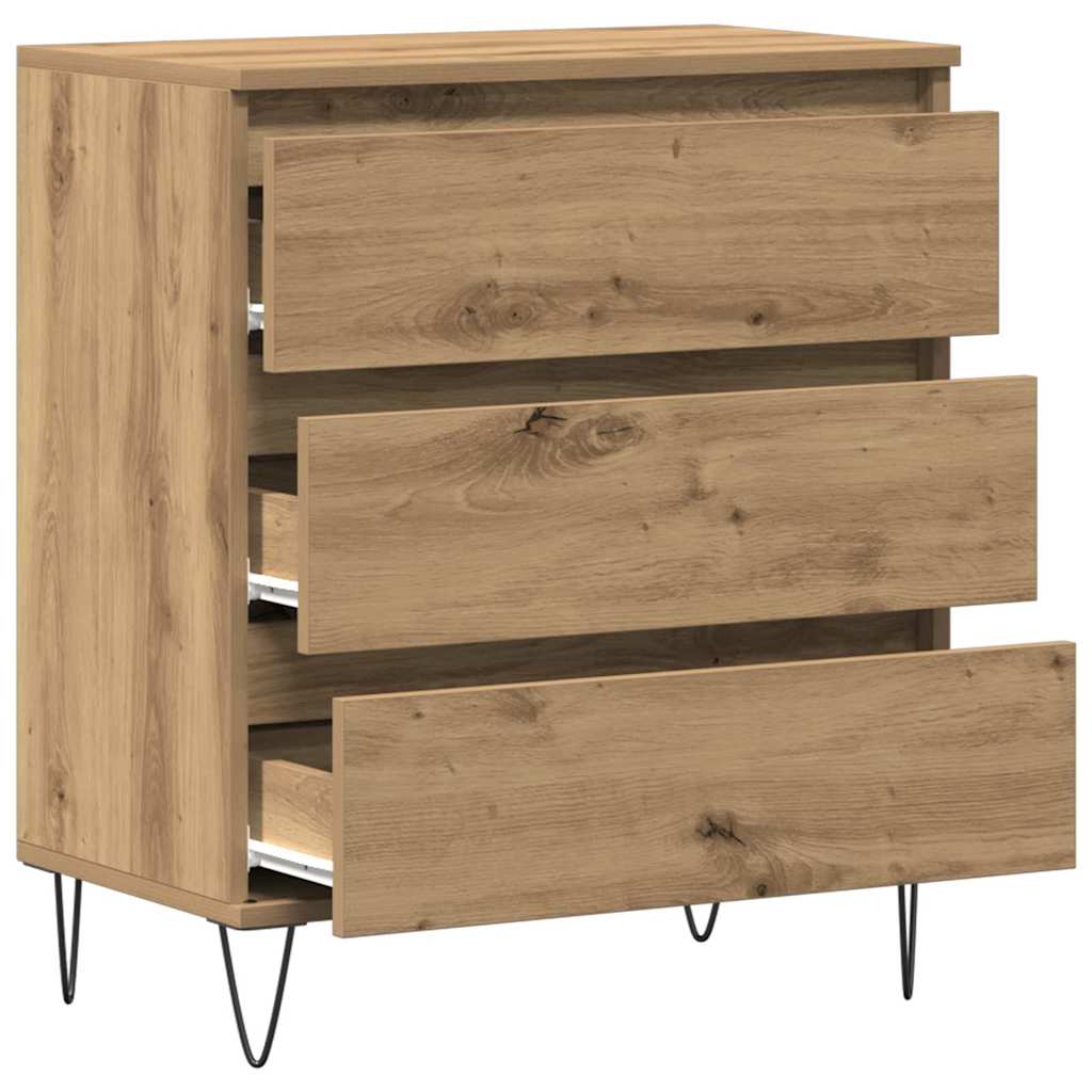 Aparador Roble artesanal 60 x 35 x 70 cm Madera de ingeniería