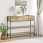 Mesa Consola con cajón Madera vieja 72.5 x 25 x 75 cm