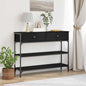 Mesa Consola con cajón Madera vieja 72.5 x 25 x 75 cm