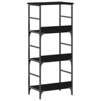 Estante de libros Roble Negro 50 x 33 x 117,5 cm