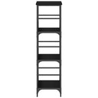 Estante de libros Roble Negro 50 x 33 x 117,5 cm