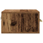 Armario de Noche 2 pcs Madera vieja 35 x 35 x 20 cm