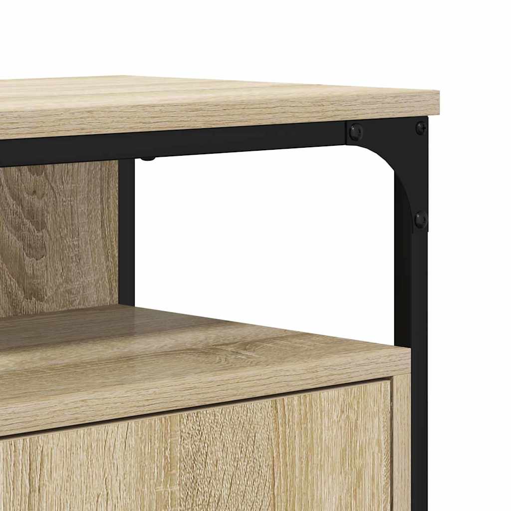 Gabinete de Lavabo para Baño con puerta Marrón 80 x 30 x 60 cm