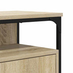 Gabinete de Lavabo para Baño con puerta Marrón 80 x 30 x 60 cm