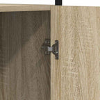 Mueble de Cuarto de Baño con estante Sonoma 33 x 33 x 185,5 cm