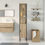 Mueble de Cuarto de Baño con estante Sonoma 33 x 33 x 185,5 cm