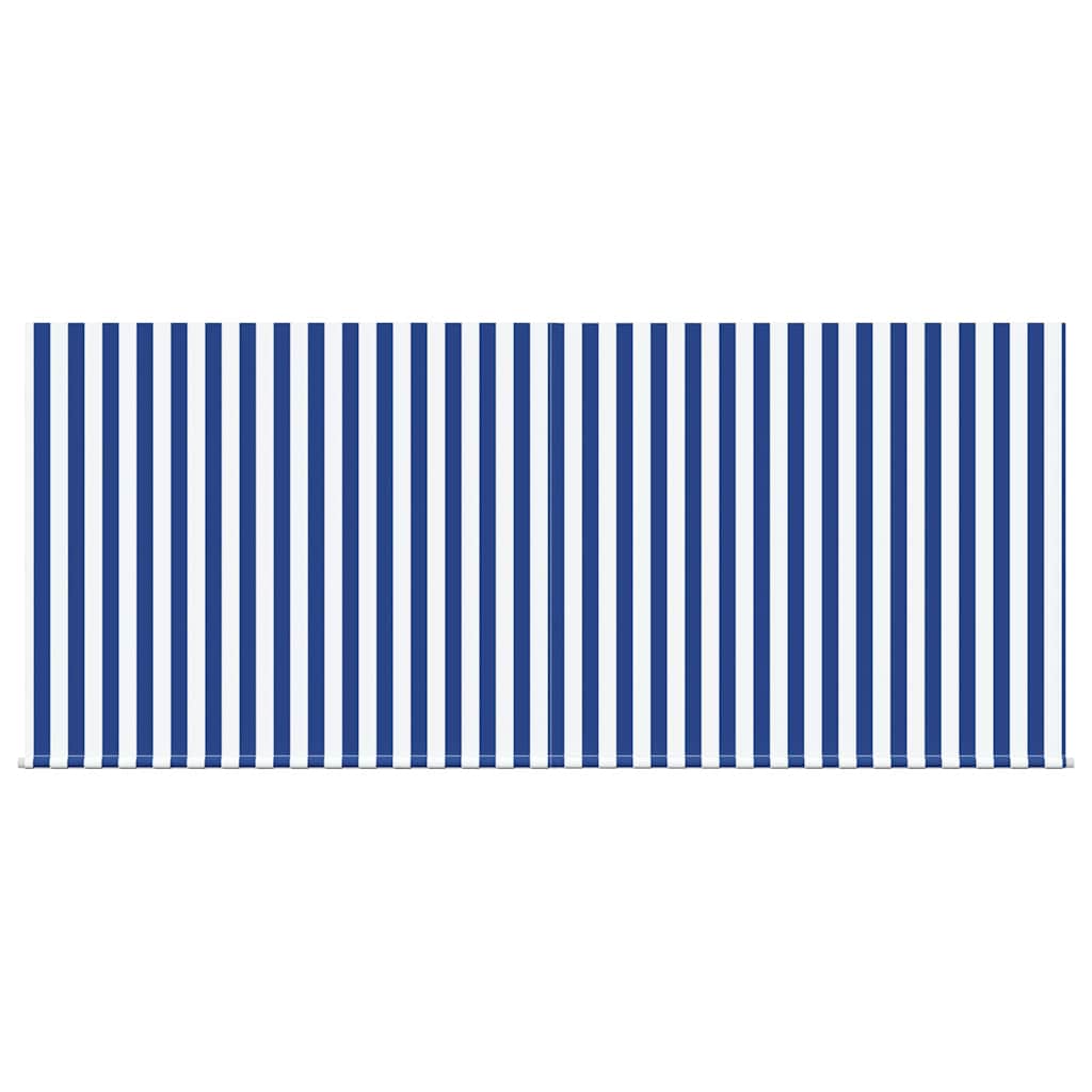 Toldo Retráctil Azul y 300 x 200 cm Poliéster y Aluminio