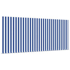 Toldo Retráctil Manual Azul y 300 x 200 cm Poliéster y Aluminio