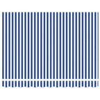 Toldo Retráctil Manual Azul y 300 x 200 cm Poliéster y Aluminio