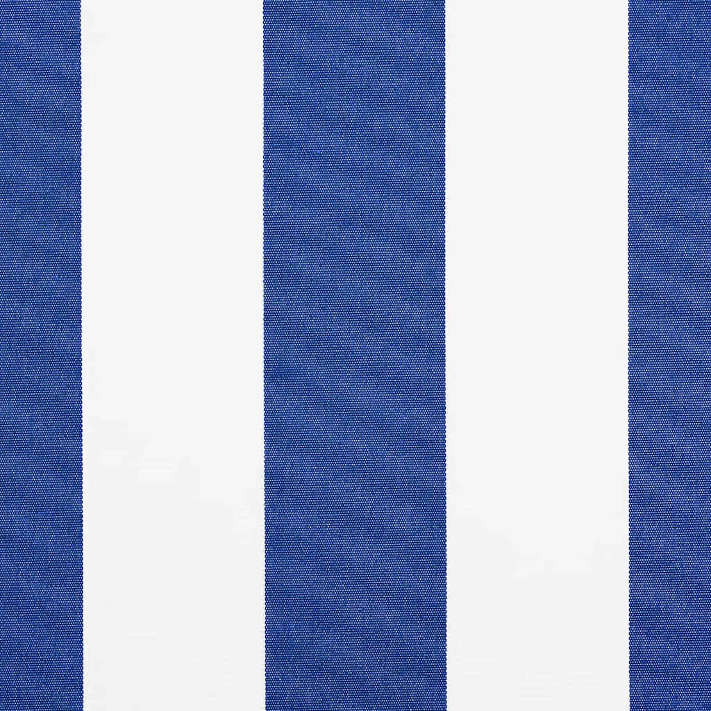 Toldo Retráctil Manual Azul y 300 x 200 cm Poliéster y Aluminio
