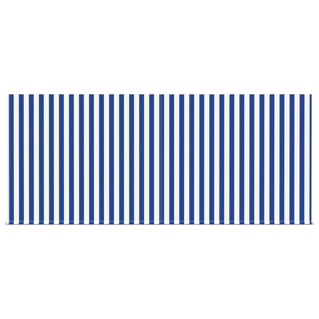 Toldo Retráctil Manual Azul y 300 x 200 cm Poliéster y Aluminio