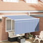 Toldo Retrátil Amarelo e Laranja 400 x 300 cm
