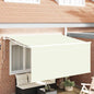 Toldo Laranja e Castanho 500 x 300 x 165 cm Poliéster e metal