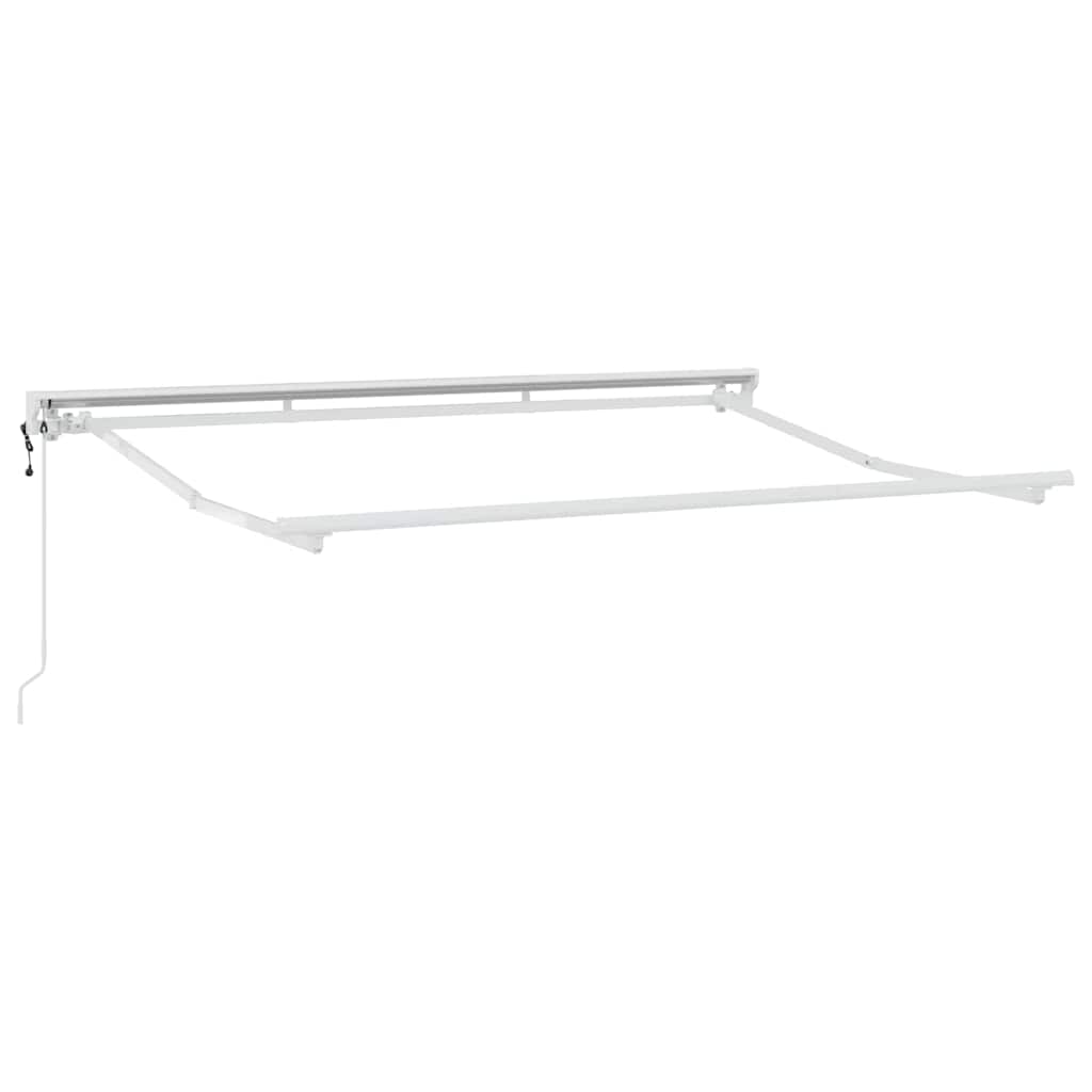 Toldo Retráctil Crema 300 x 200 cm Poliéster y Aluminio