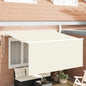 Toldo Retráctil Manual Crema 300 x 200 cm Poliéster y Aluminio
