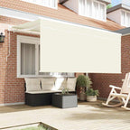 Toldo Retráctil Manual Crema 300 x 200 cm Poliéster y Aluminio