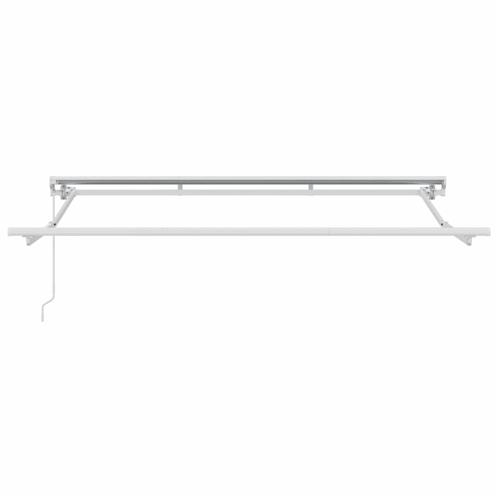 Toldo Retráctil Rayado Manual Antracita 300 x 200 cm tela