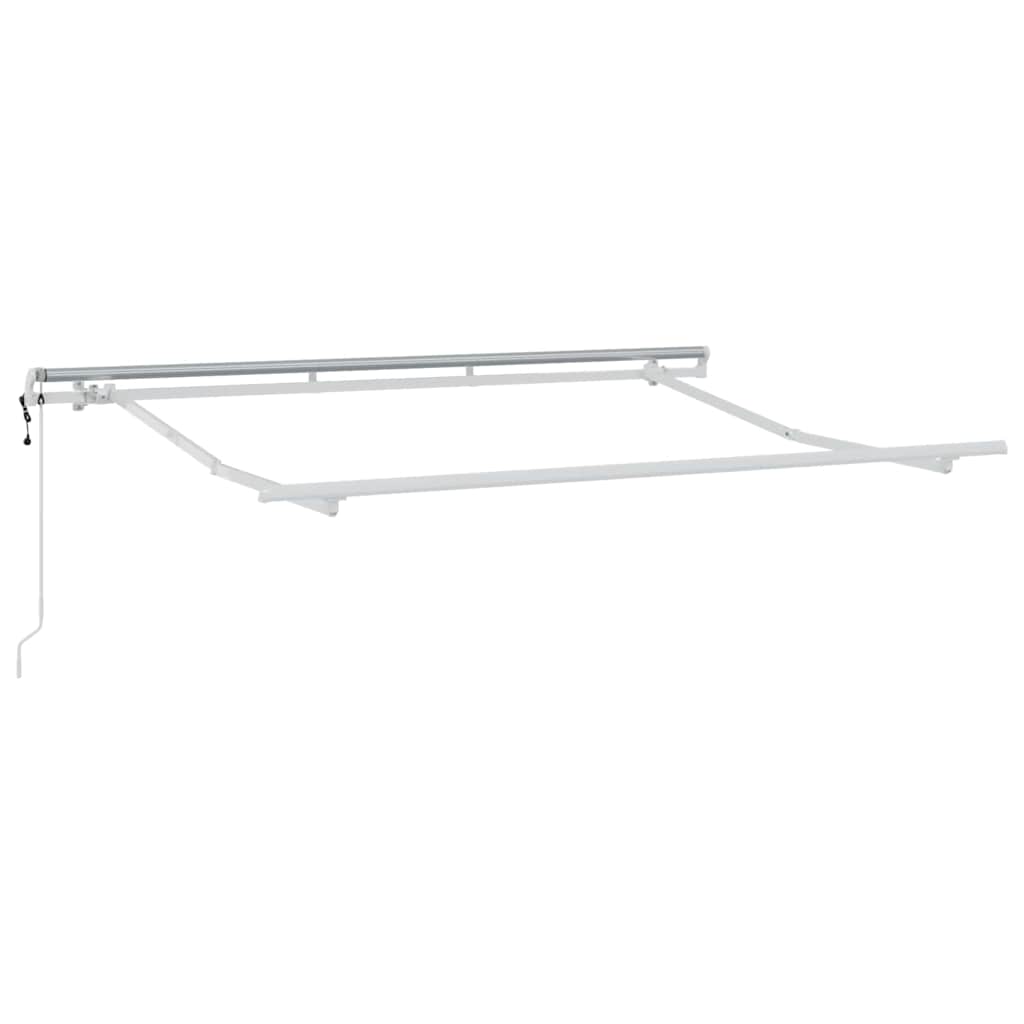 Toldo Retráctil Antracita 300 x 200 cm Poliéster y Aluminio