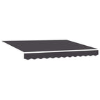 Toldo Retráctil Antracita 300 x 200 cm Poliéster y Aluminio