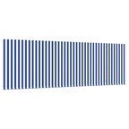Toldo Retráctil Azul y 350 x 200 cm Poliéster y Aluminio