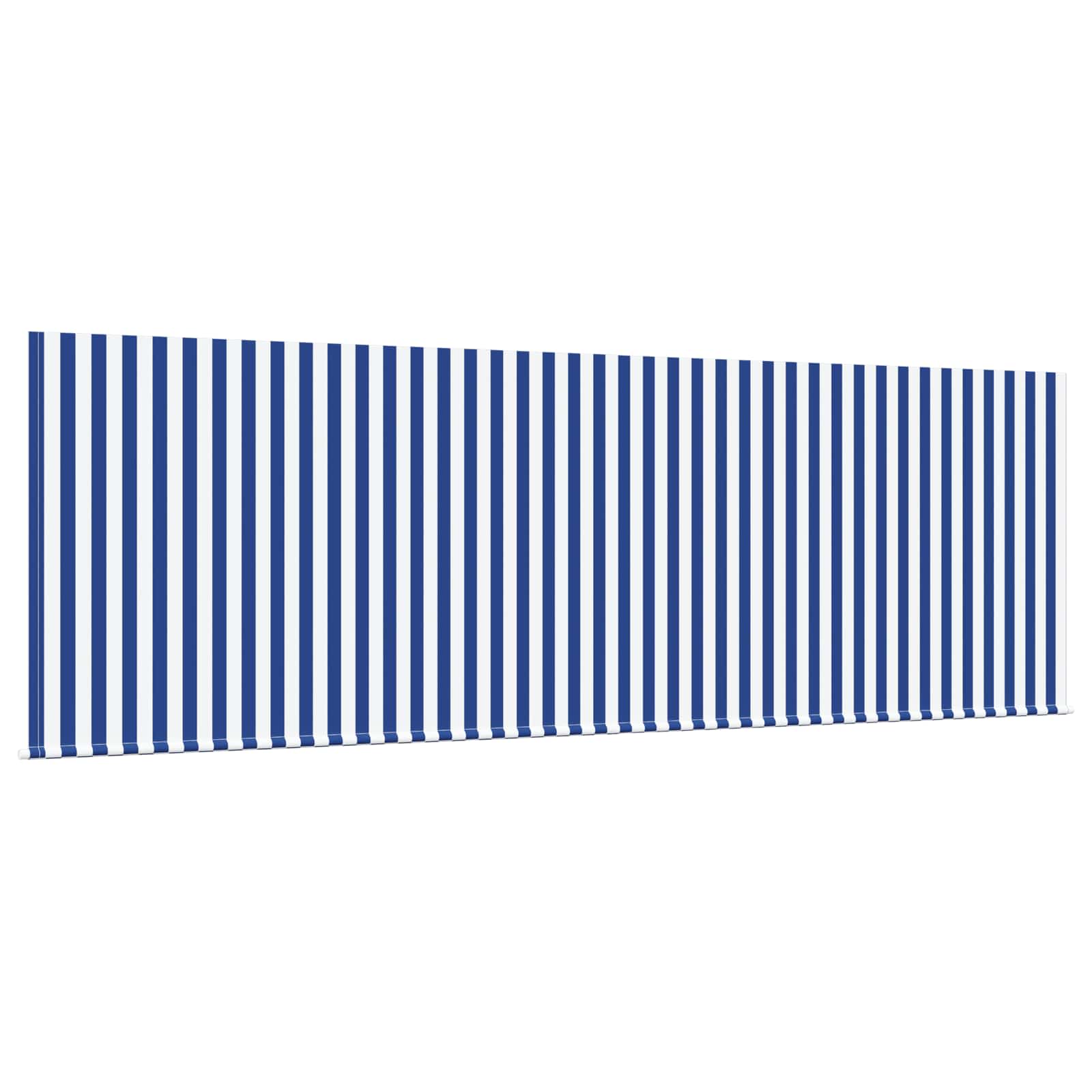 Toldo Retráctil Azul y 350 x 200 cm Poliéster y Aluminio