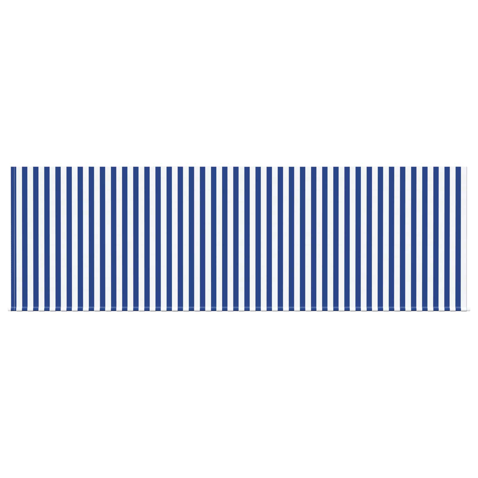 Toldo Retráctil Azul y 350 x 200 cm Poliéster y Aluminio