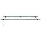 Toldo Retráctil Azul y 350 x 200 cm Poliéster y Aluminio