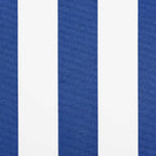 Toldo Retráctil Azul y 350 x 200 cm Poliéster y Aluminio