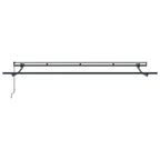 Toldo Retráctil Manual Crema 350 x 200 cm Poliéster y Aluminio