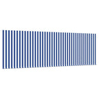 Toldo Retráctil Azul y 400 x 200 cm Poliéster y Aluminio