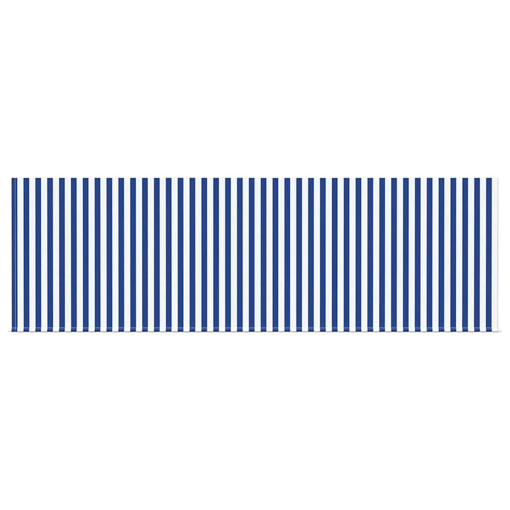 Toldo Retráctil Azul y 400 x 200 cm Poliéster y Aluminio