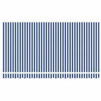 Toldo Retráctil Manual Azul y 400 x 200 cm Poliéster y Aluminio