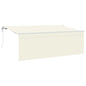 Retractable Awning Yellow and Orange 300 x 250 cm