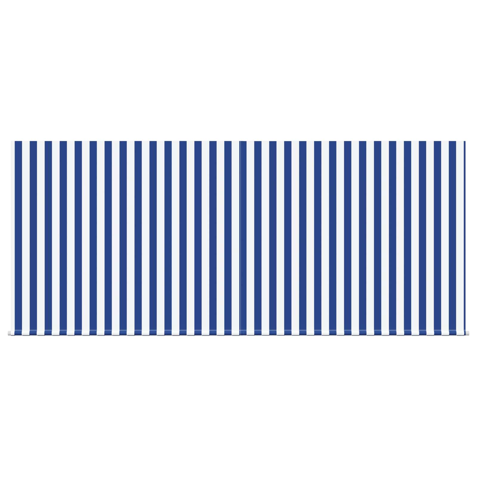Toldo Retráctil Azul y 300 x 250 cm Poliéster y Aluminio