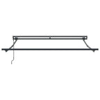 Toldo Retráctil Azul y 300 x 250 cm Poliéster y Aluminio