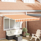 Toldo Retráctil Eléctrico 2,5 x 2 m 100% Poliéster y Aluminio