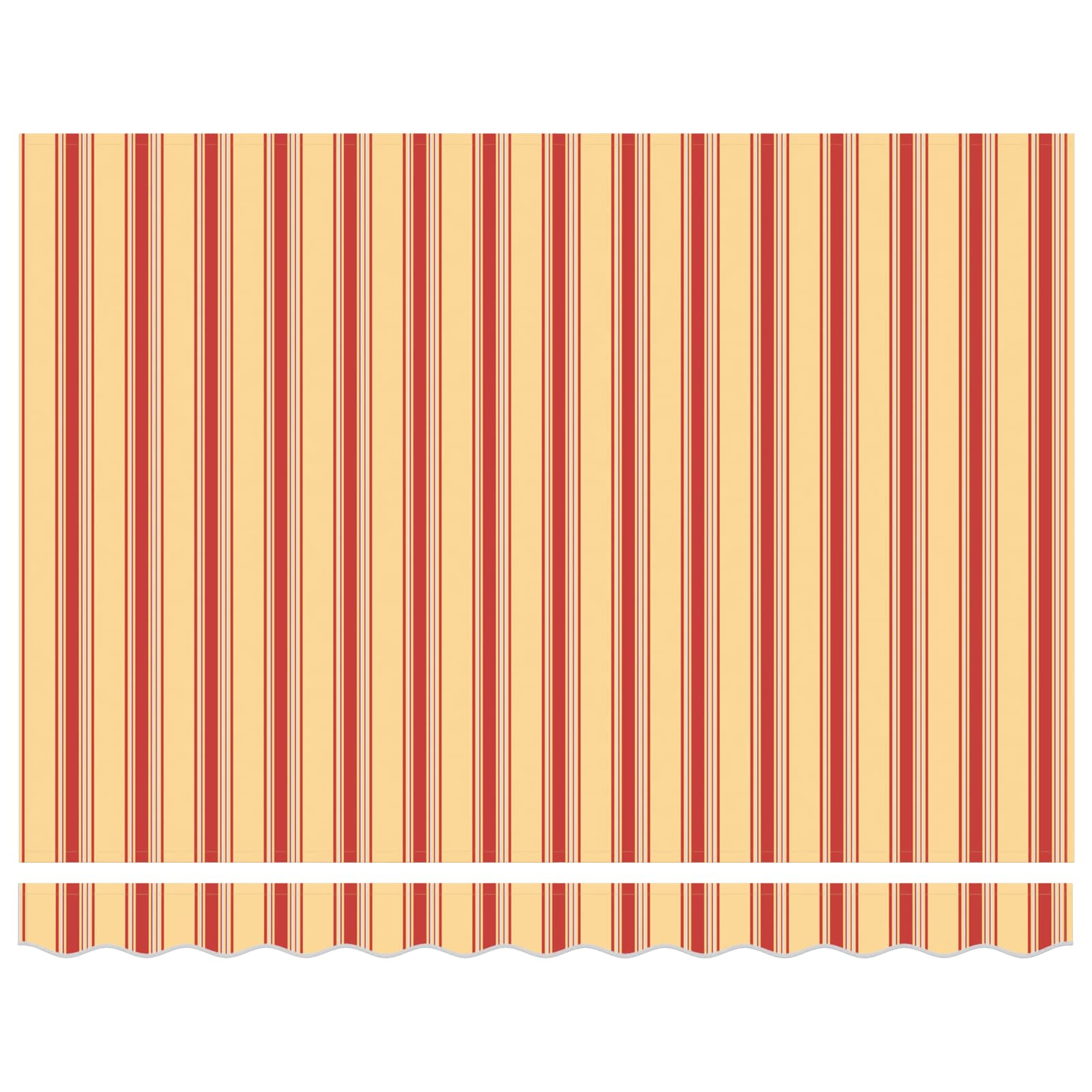 Toldo Retráctil Amarillo y Naranja 300 x 250 cm