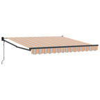 Toldo Retráctil Multicolor 300 x 250 cm Poliéster y Aluminio