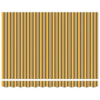 Toldo Retráctil Multicolor 300 x 250 cm Poliéster y Aluminio