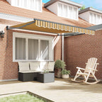 Toldo Manual Multicolor 300 x 250 x 165 cm Poliéster