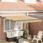 Toldo Retrátil Multicolor 300 x 250 cm Poliéster e Alumínio