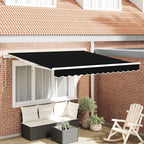 Toldo Retráctil Eléctrico 2,5 x 2 m 100% Poliéster y Aluminio