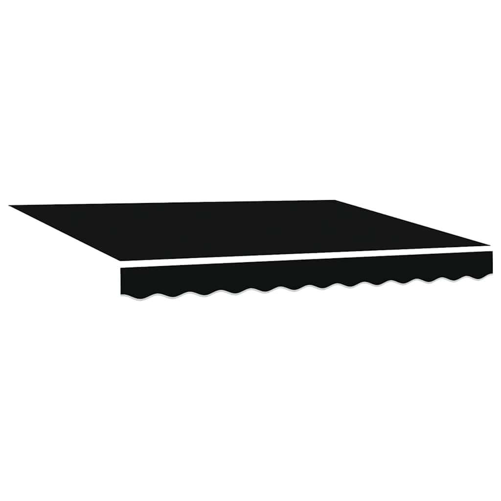 Toldo Manual Negro 300 x 250 x 165 cm Poliéster