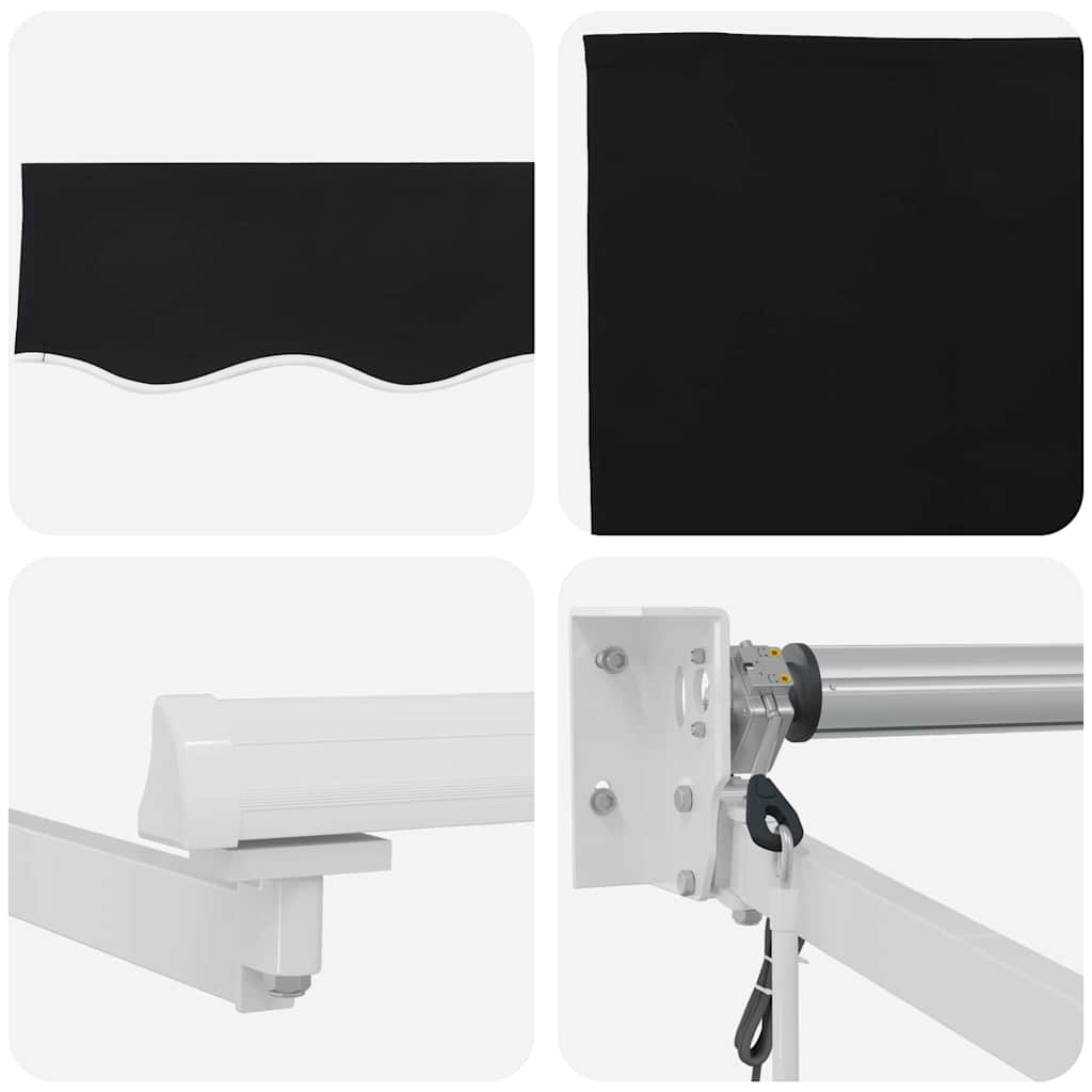 Toldo Negro 300 x 250 x 165 cm Poliéster