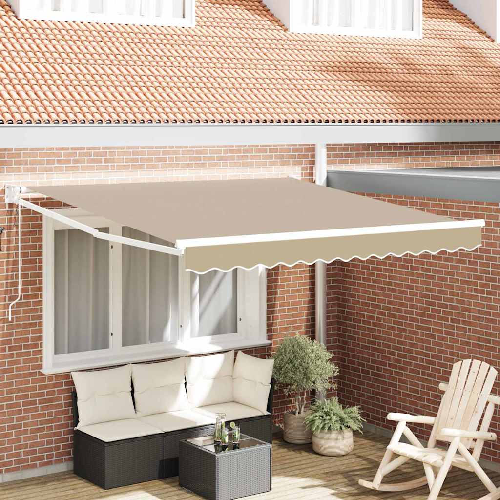 Toldo 450 x 300 x 165 cm Poliéster e metal