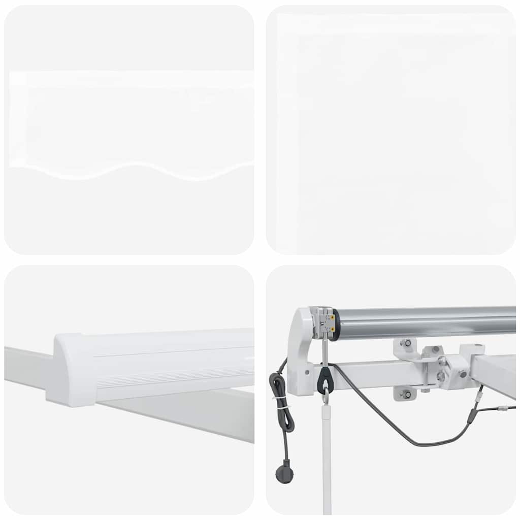 Toldo Retráctil 300 x 250 cm Poliéster y metal