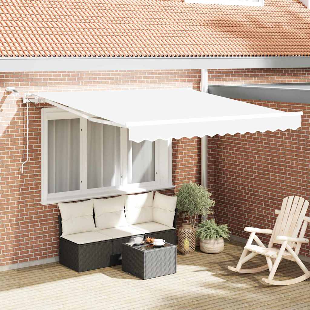 Toldo Retrátil 300 x 250 cm Poliéster e metal
