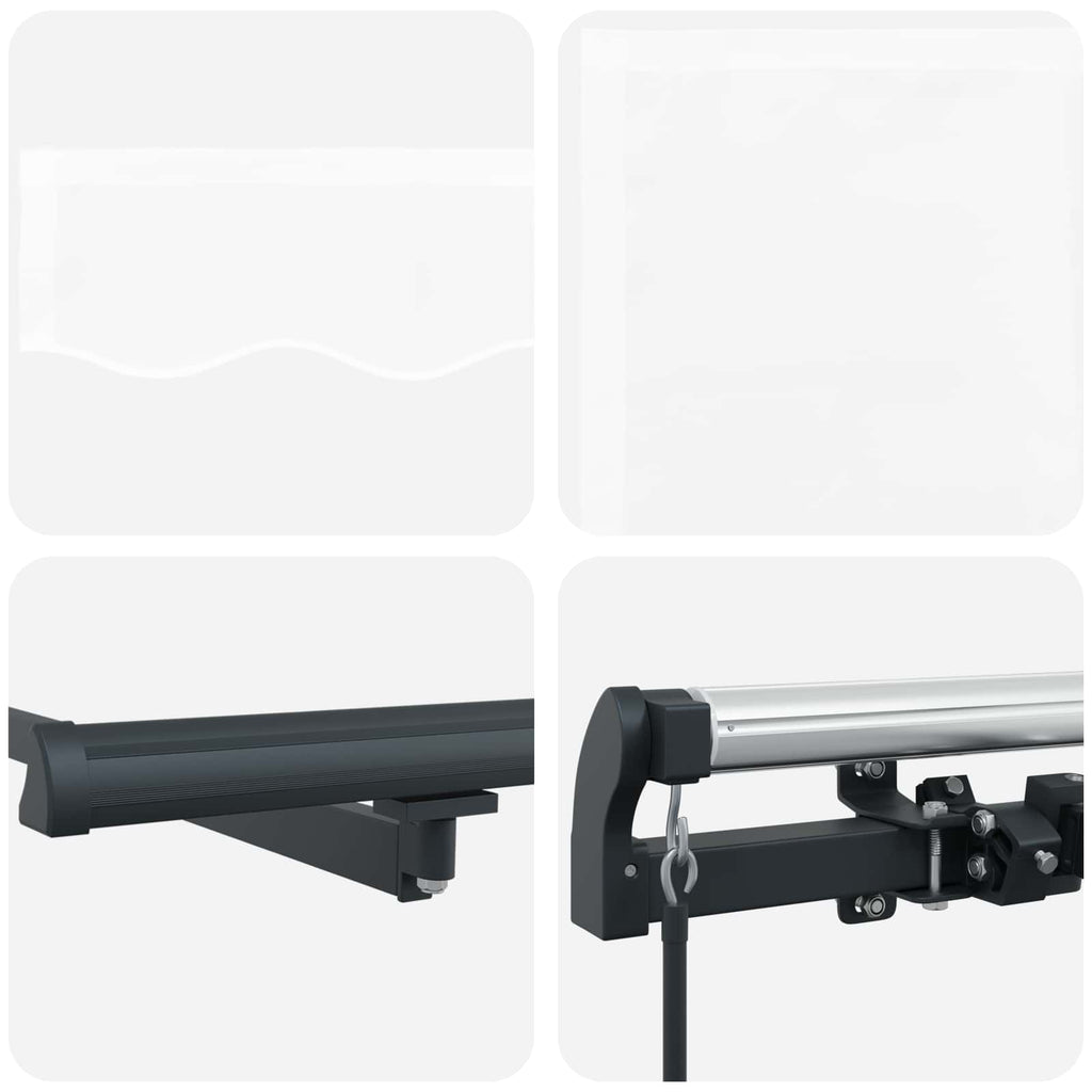 Toldo Retráctil 300 x 250 cm Poliéster y Acero